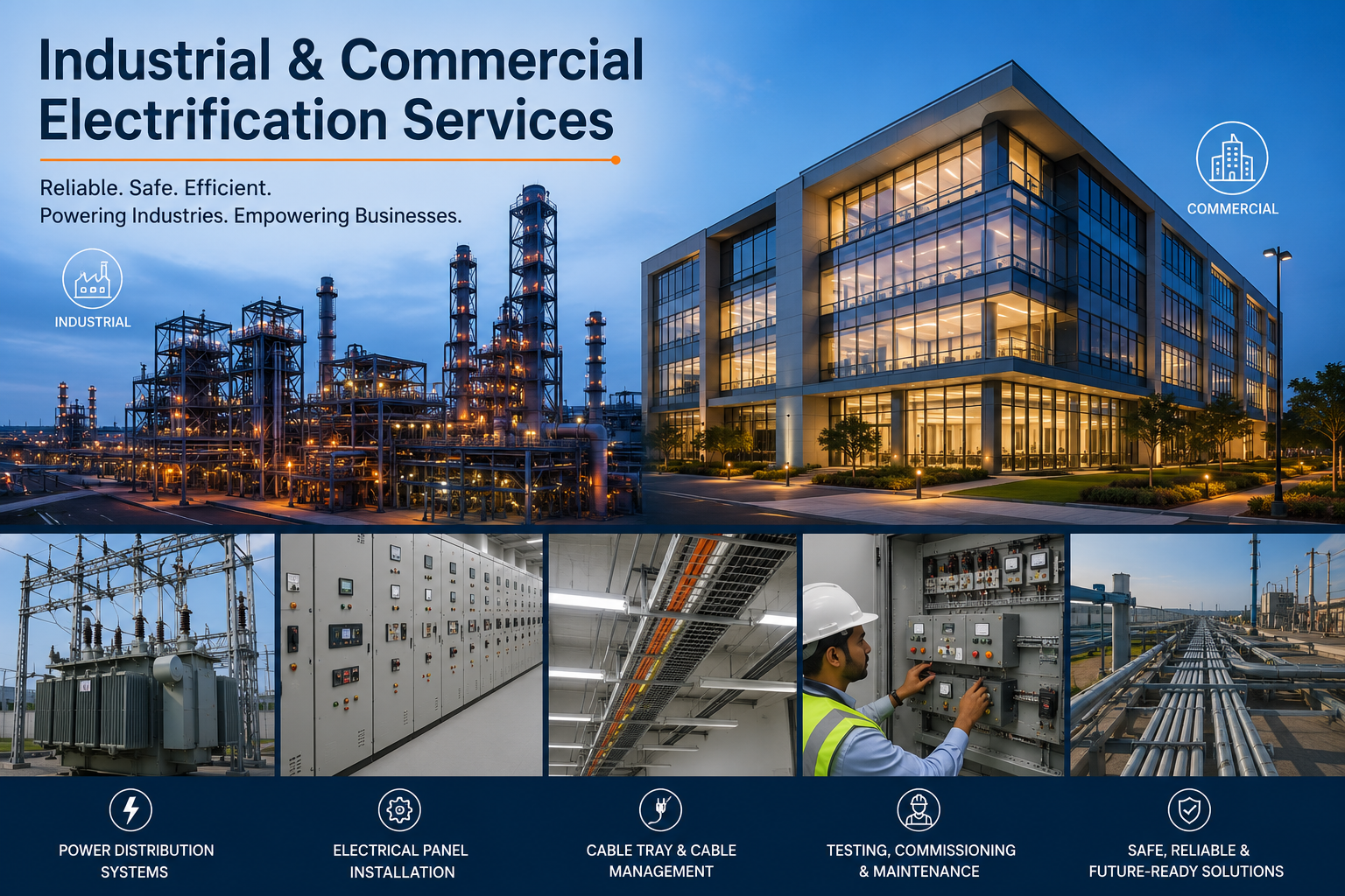 Industrial & Commercial Electrical Services in Pune